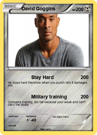 Pokemon David Goggins