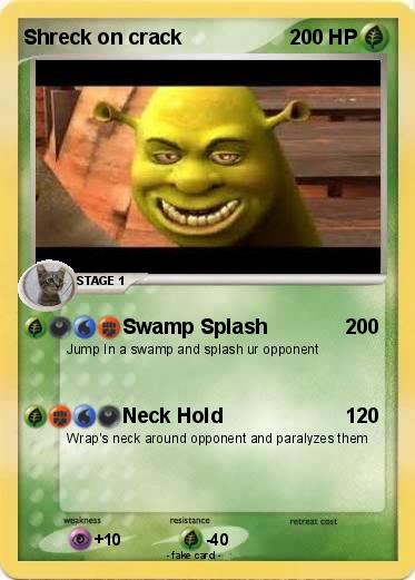 Pokemon Shreck on crack