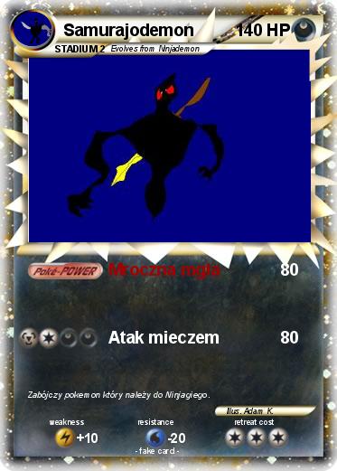 Pokemon Samurajodemon