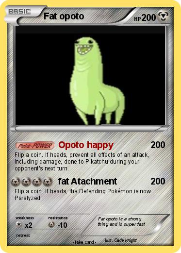 Pokemon Fat opoto