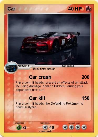 Pokemon Car