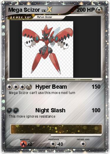 Pokemon Mega Scizor