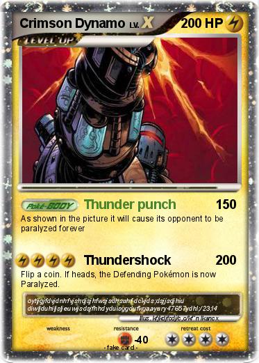 Pokemon Crimson Dynamo