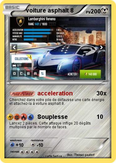 Pokemon voiture asphalt 8