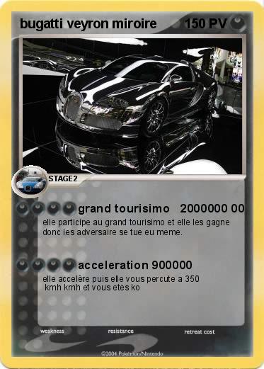 Pokemon bugatti veyron miroire