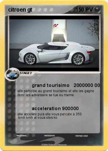 Pokemon citroen gt