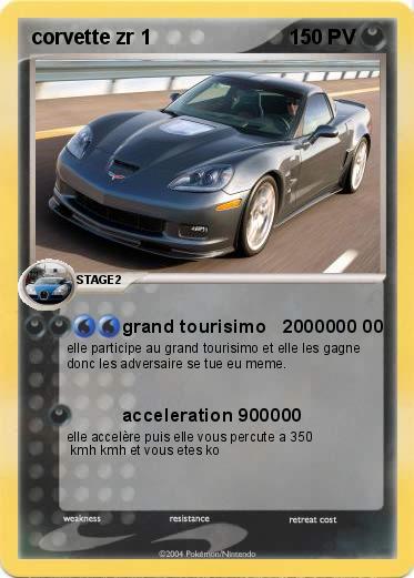 Pokemon corvette zr 1