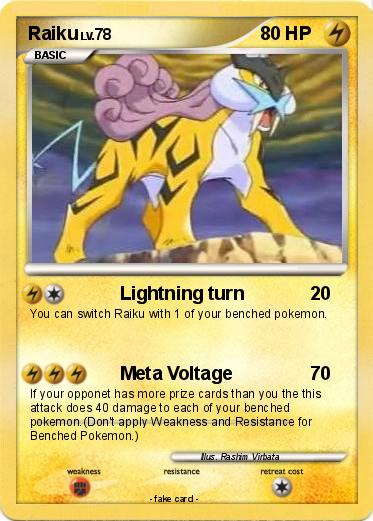 Pokemon Raiku
