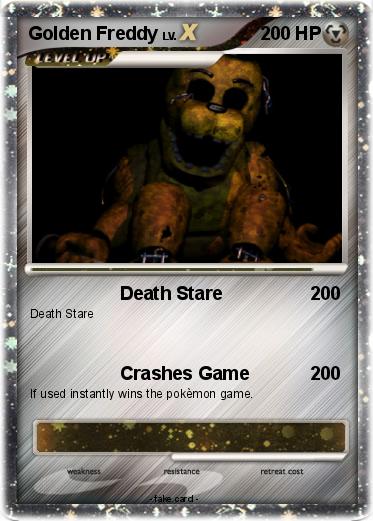 Pokemon Golden Freddy