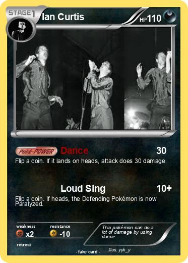 Pokemon Ian Curtis