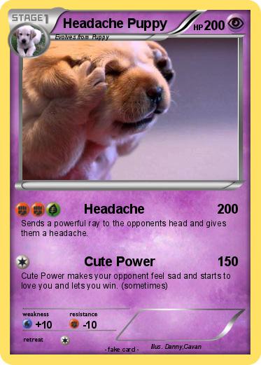 Pokemon Headache Puppy