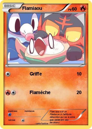 Pokemon Flamiaou