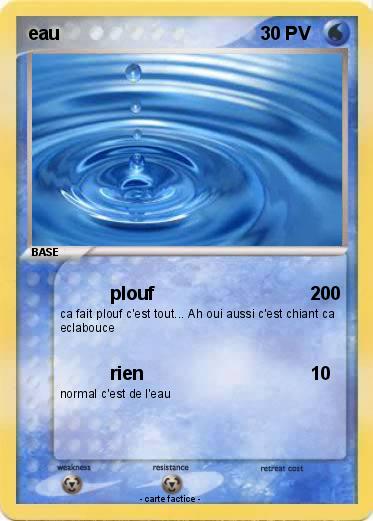 Pokemon eau