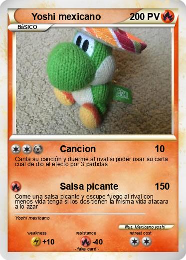 Pokemon Yoshi mexicano