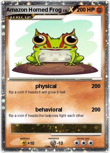 Pokemon Amazon Horned Frog