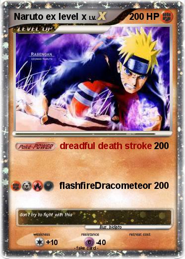 Pokemon Naruto ex level x