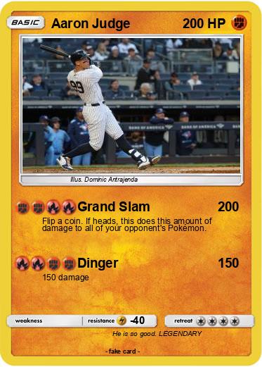 Pokemon Aaron Judge