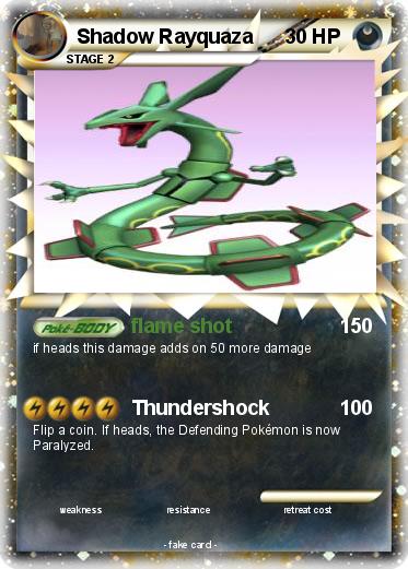 Pokemon Shadow Rayquaza