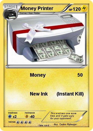 Pokemon Money Printer