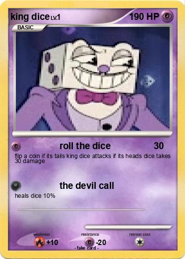Pokemon king dice