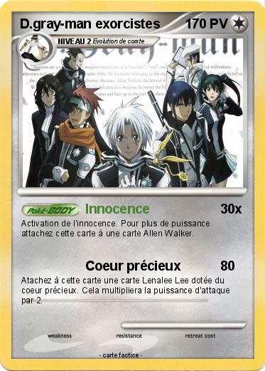Pokemon D.gray-man exorcistes