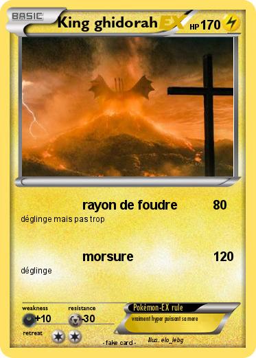 Pokemon King ghidorah