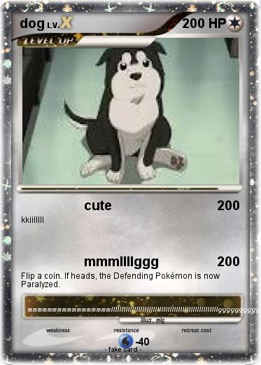 Pokemon dog