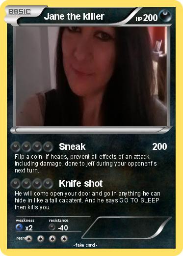 Pokemon Jane the killer