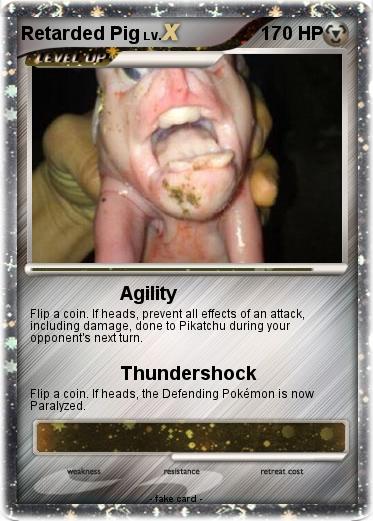 Pokemon Retarded Pig