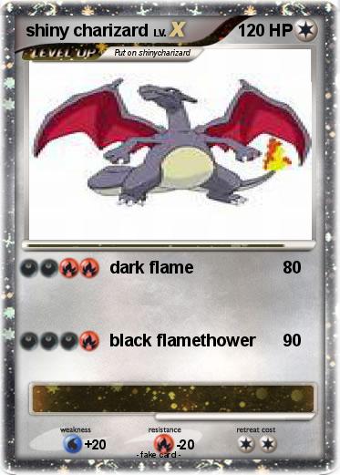 Pokemon shiny charizard