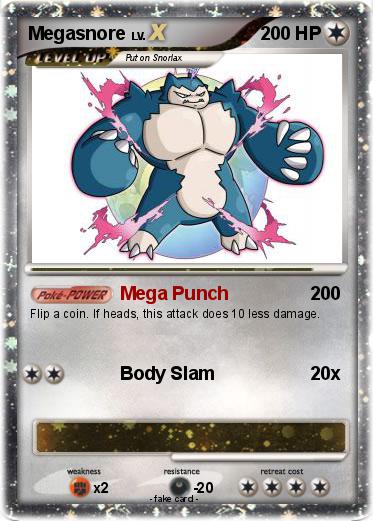 Pokemon Megasnore
