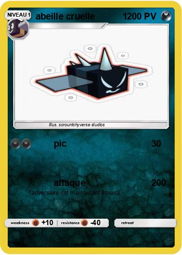 Pokemon abeille cruelle           1