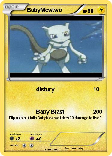 Pokemon BabyMewtwo