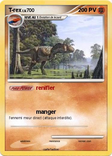Pokemon T-rex