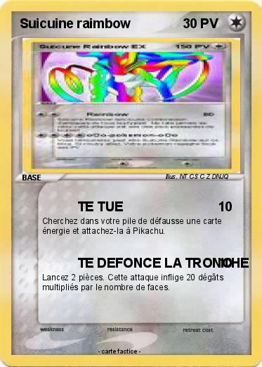 Pokemon Suicuine raimbow