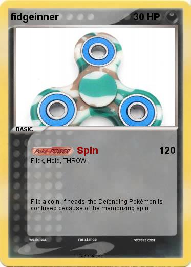 Pokemon fidgeinner