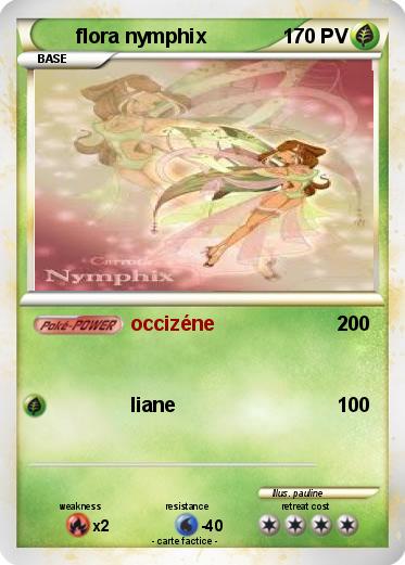 Pokemon flora nymphix