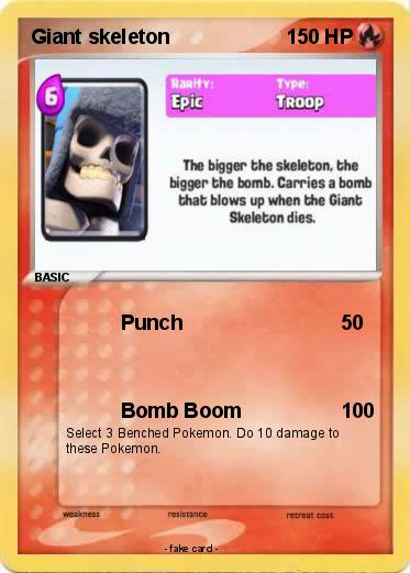Pokemon Giant skeleton