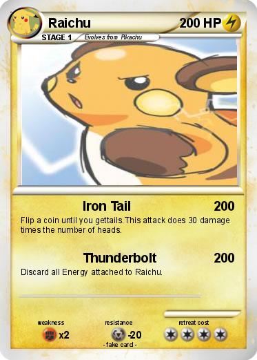 Pokemon Raichu