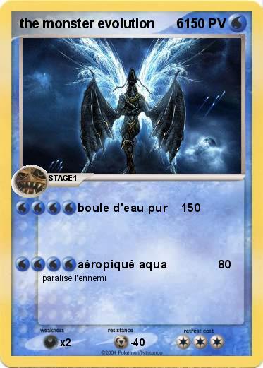 Pokemon the monster evolution      6