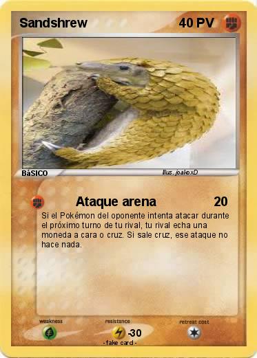 Pokemon Sandshrew