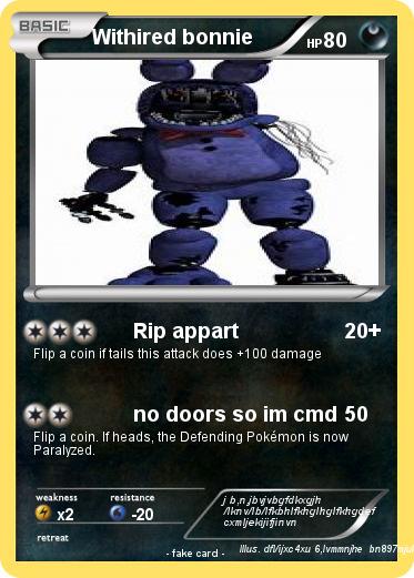 Pokemon Withired bonnie