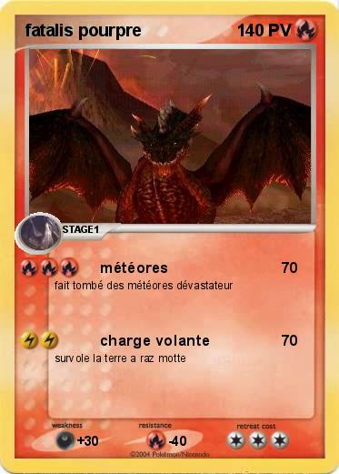 Pokemon fatalis pourpre 