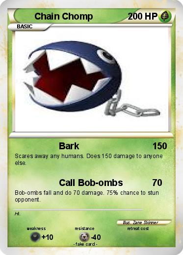 Pokemon Chain Chomp