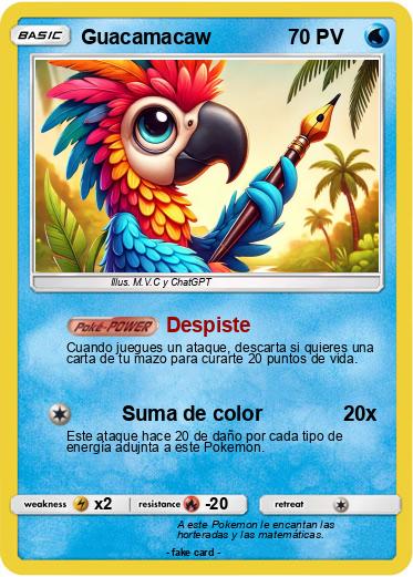Pokemon Guacamacaw