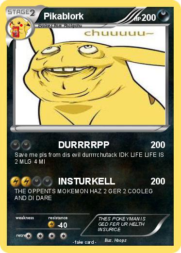 Pokemon Pikablork