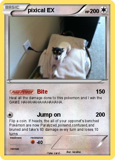 Pokemon pixical EX