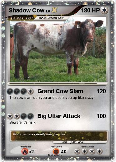 Pokemon Shadow Cow