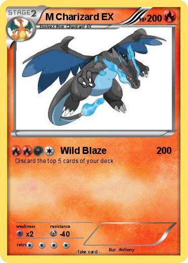 Pokemon M Charizard EX