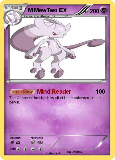 Pokemon M MewTwo EX